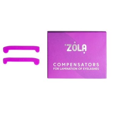Компенсаторы Zola держатели для ламинирования ресниц фиолетовые 1 пара - Фото №2