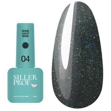 Цветная база SILLER Shine Light №04 синий 8 мл - Фото №1