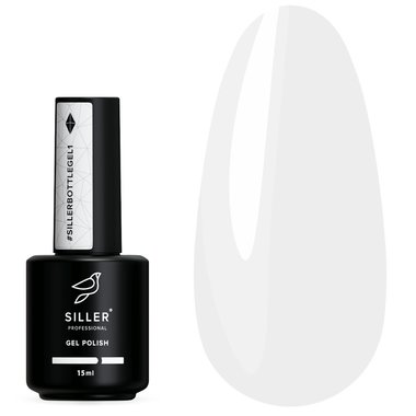 Гель Siller Bottle Gel №001 молочно-белый 15 мл