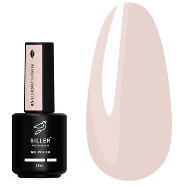 Гель Siller Bottle Gel №006 светло-бежевый 15 мл