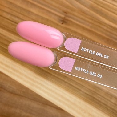 Гель NAILSOFTHEDAY Bottle gel 03 розовый, 10 мл - Фото №3