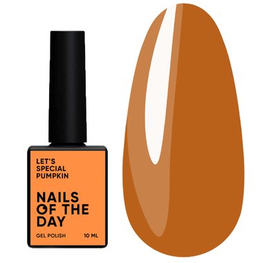 Гель-лак NAILSOFTHEDAY Let's special pumpkin, 10 ml - Фото №1