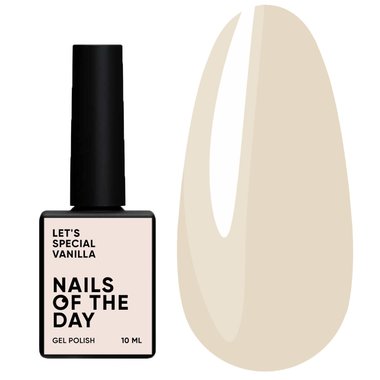 Гель-лак NAILSOFTHEDAY Let's special vanilla, 10 ml - Фото №1