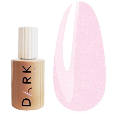 База DARK PRO base 17 светло-розовый с шиммером 15 мл - Фото №1