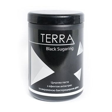 Сахарная паста TERRA Medium (средняя) черная 1400 г (4)