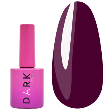 Гель-лак DARK New collection 15 фиолетовое вино 10 мл - Фото №1