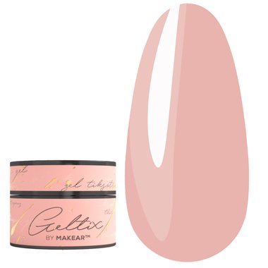 Гель для наращивания MAKEAR Geltix GT03 Creamy Rose 15 мл - Фото №1