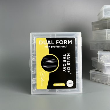 Верхние формы NAILSOFTHEDAY Dual form Balerina (Type 8) 120 шт - Фото №4