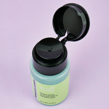 Жидкость для удаления липкого слоя с помпой TUFI profi PREMIUM Gel Cleanser 80 мл (0311353) - Фото №4