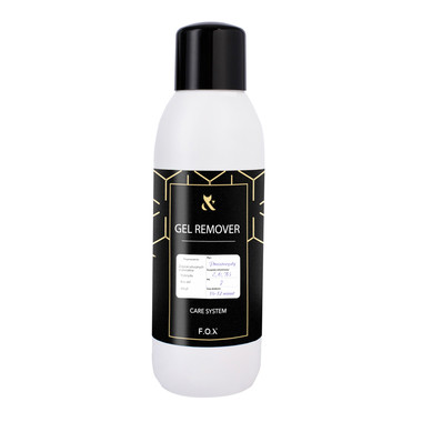 Жидкость для снятия гель-лака F.O.X Care system Gel Remover 550 мл