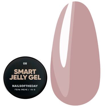 Гель NAILSOFTHEDAY Smart Jelly gel 08, 15 мл - Фото №1