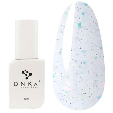 База DNKa Cover  Base №0094 Prosecco молочный с голубыми хлопьями 12 мл (DNKA0094) - Фото №1
