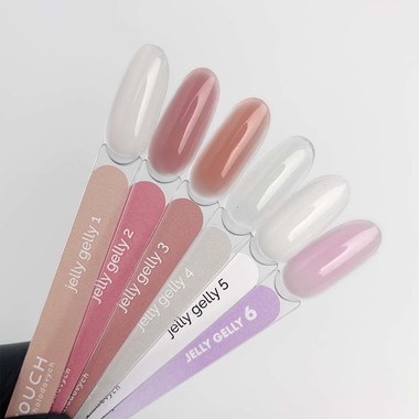 Гель-желе для наращивания Touch Jelly Gelly №01 светло-бежевый 15 мл - Фото №3