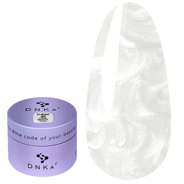 Гель для ногтей DNKa Builder Gel №0024 Pearl молочный с перламутром 30 мл (BGD0024) - Фото №1