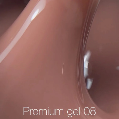 Строительный гель NAILSOFTHEDAY Premium gel 08 нюд-карамель 30 мл - Фото №2