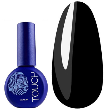 Гель-лак Touch Gel Polish 01 черный 9 мл - Фото №1
