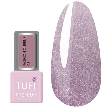 Гель-лак TUFI profi PREMIUM Fashion Queens 08 Lilac Duchess 8 мл (0318249) - Фото №1