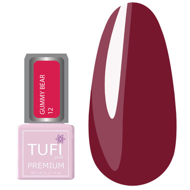 Гель-лак TUFI profi PREMIUM Gummy Bear 12 Berry Punch 8 мл (0318263) - Фото №1