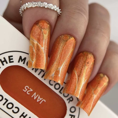 Гель-лак NAILSOFTHEDAY Color of the month January 2025 Vitamin C 10 мл - Фото №6