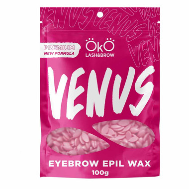 Воск OKO для депиляции лица Venus розовый 100 г