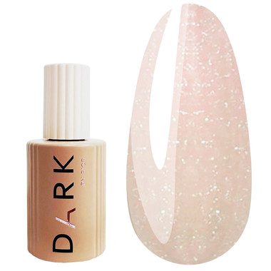 База DARK PRO base Shine 14 светло-бежевый с шиммером 15 мл - Фото №1