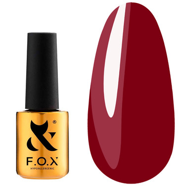 Гель-лак F.O.X Lipstick Collection 009 глубокий ягодный 7 мл (LC - 09) - Фото №1