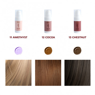 Тонирующая маска ELAN COLOR BROW MASK 2.0 для бровей 2-в-1 11 AMETHYST 10 мл - Фото №2