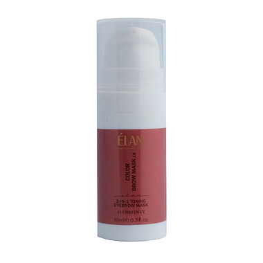 Тонирующая маска ELAN COLOR BROW MASK 2.0 для бровей 2-в-1 13 CHESTNUT 10 мл - Фото №1