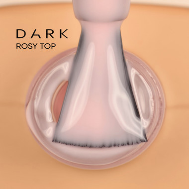 Цветной топ Dark Rosy Top без липкого слоя 10 мл - Фото №2