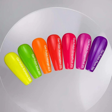 Гель-лак NAILSOFTHEDAY Banana 228 неоново-желтый 10 мл - Фото №4