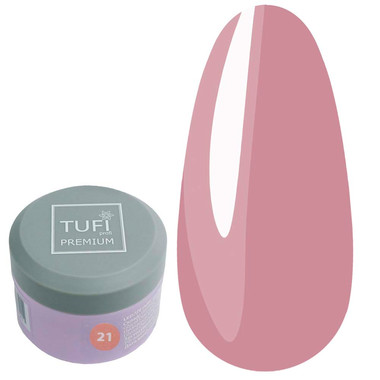 Гель для наращивания TUFI profi Builder Gel UV/LED 21 Cover 15 мл (0324509) - Фото №1