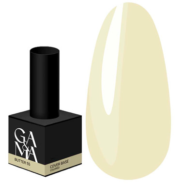 База для ногтей GA&MA Colored №055 Light Butter 15 мл (7703358) - Фото №1