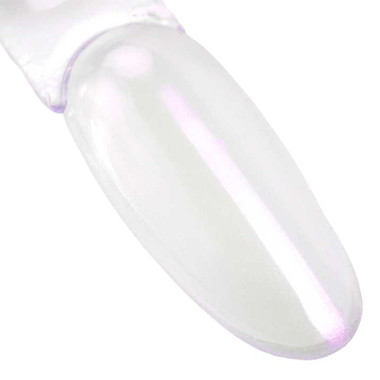 Втирка для ногтей MollyLac Glamour Effect Purple №4 1 г - Фото №3