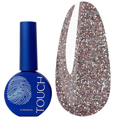 Гель-лак TOUCH Space gel polish 03 розово-золотой светоотражающий 9 мл - Фото №1