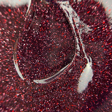 Гель-лак TOUCH Space gel polish 08 бордовый светоотражающий 9 мл - Фото №2
