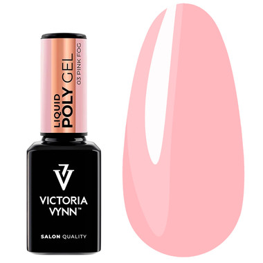 Жидкий акригель VICTORIA VYNN LIQUID POLY GEL 03 Pink Fog 15 мл - Фото №1