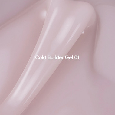 Гель для наращивания NAILSOFTHEDAY Cold Builder gel 01 светлый розово-бежевый 15 мл - Фото №2