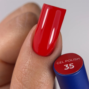 Гель-лак TOUCH Deep Pigment Gel Polish 35 классический красный 9 мл - Фото №3