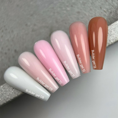 Гель для наращивания NAILSOFTHEDAY Builder gel 09 молочно-розовый 30 мл - Фото №3