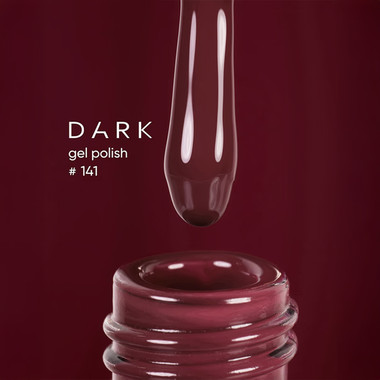 Гель-лак DARK New collection 141 сливовый 6 мл - Фото №2