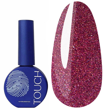 Гель-лак Touch 3D Cat Eyes Gel Polish 11 малиновый 9 мл - Фото №1