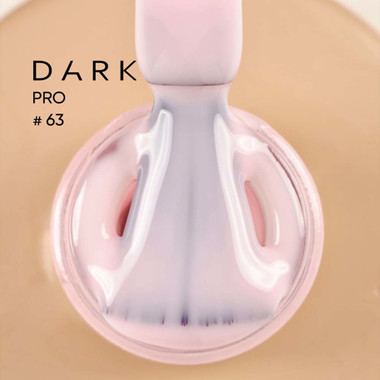 База DARK PRO base 63 нежно-розовый 15 мл - Фото №2
