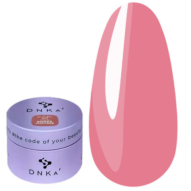 Гель для ногтей DNKa Builder Gel Mousse 0005 насыщенный розовый 30 мл - Фото №1