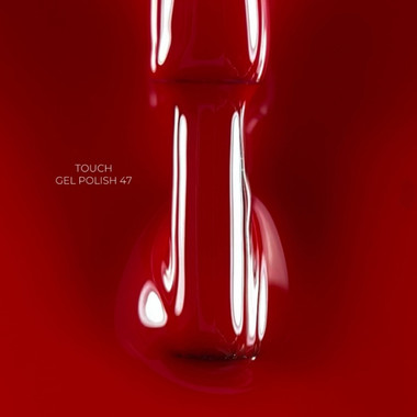 Гель-лак Touch Gel Polish 47 вишнево-красный 9 мл - Фото №3