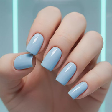 Гель-лак PURE VEGAN CREAMY HYBRID VICTORIA VYNN 275 LABlue 8 мл - Фото №3