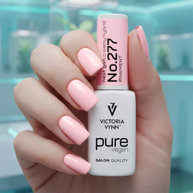 Гель-лак PURE VEGAN CREAMY HYBRID VICTORIA VYNN 277 PINKment 8 мл - Фото №3