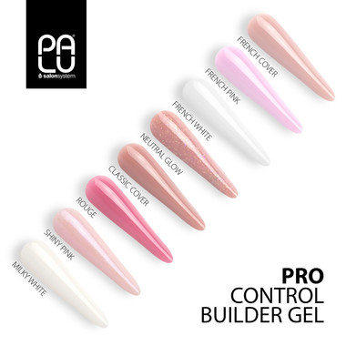 Гель для наращивания PALU PRO CONTROL BUILDER GEL FRENCH WHITE 45 г - Фото №4