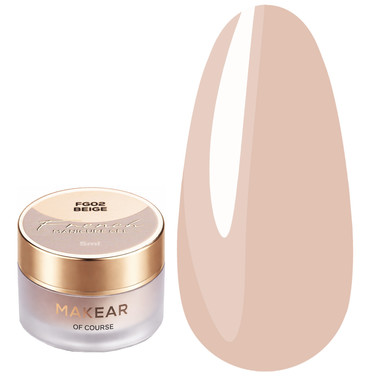 Гель-краска Makear French Manicure Gel FG02 Beige 5 мл - Фото №1
