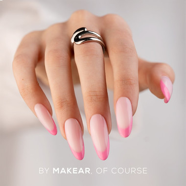 Гель-краска Makear French Manicure Gel FG05 Pink 5 мл - Фото №5
