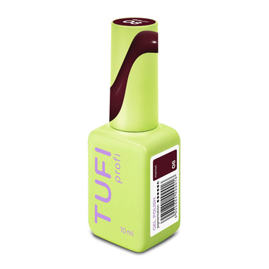 Гель-лак TUFI profi REDLINE 08 Merlot бордовый 10 мл (0331248) - Фото №8